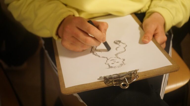 croquis tegning