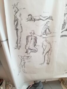 croquis tegning