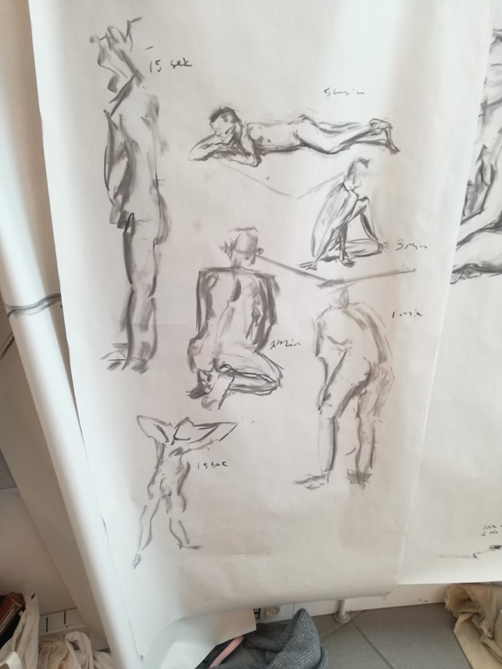 croquis tegning