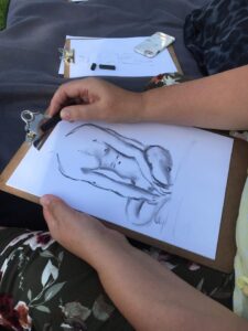 croquis tegning