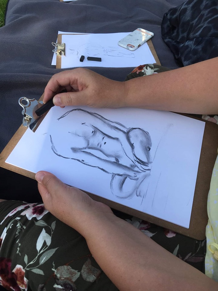 croquis tegning