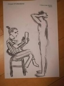 croquis tegning